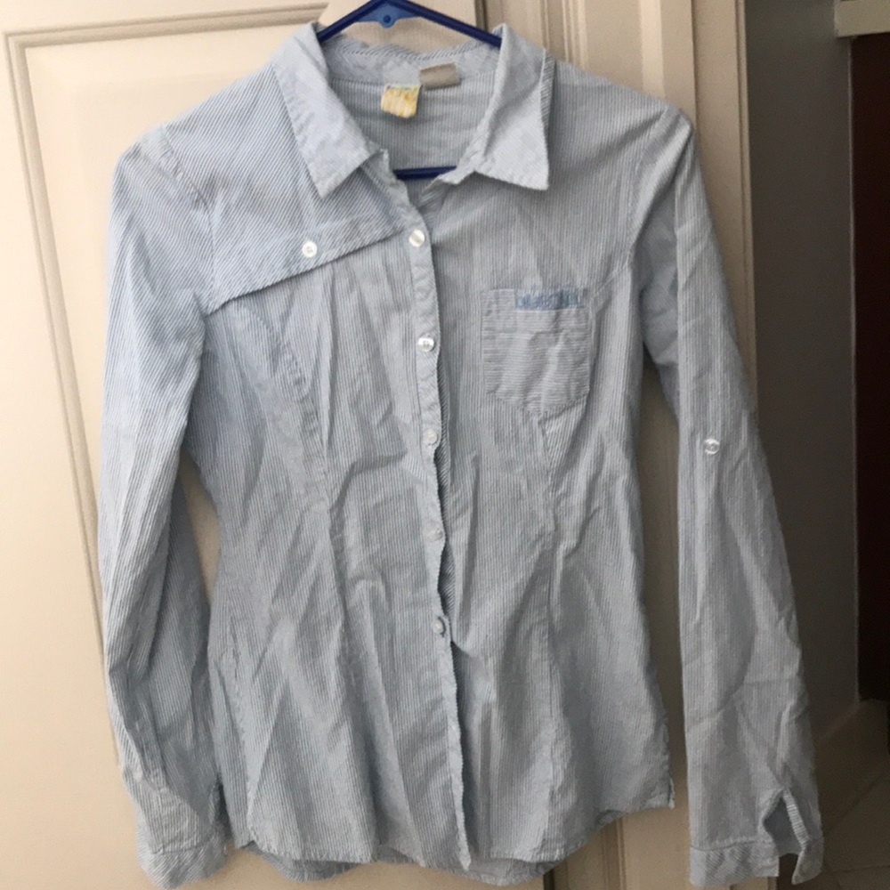 Billabong striped button up